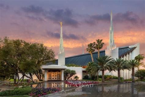 Las Vegas Temple Covenant Path. Robert A. Boyd Fine Art and LDS Temples