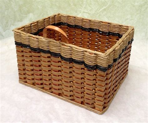 Cubby Basket, Shelf Basket, Organizational Mahogany - Etsy | Basket ...