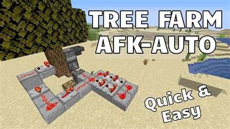 Automatic Tree Farm Create Minecraft