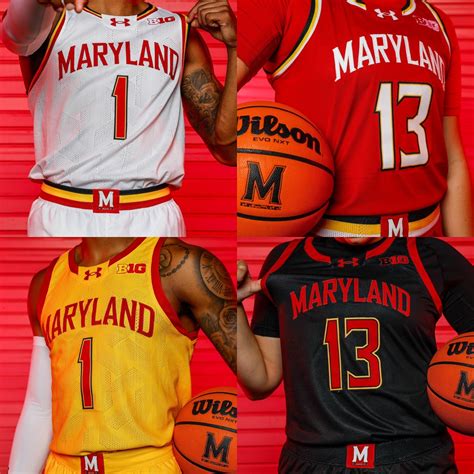 Maryland Terrapins 2023-2024 Away Jersey