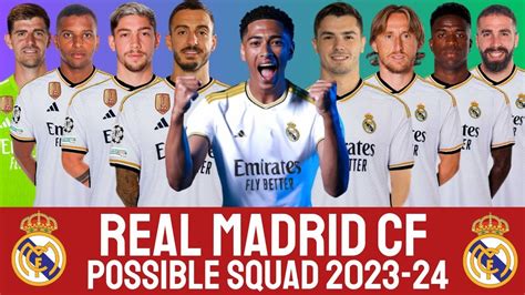 Real Madrid Possible Squad 2023-24 | REAL MADRID CF | LALIGA - YouTube