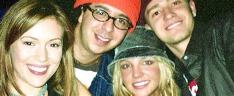 Alyssa Milano Photo With Britney Spears Justin Timberlake | POPSUGAR ...