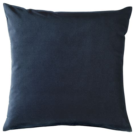 SANELA cushion cover, dark blue, 50x50 cm - IKEA