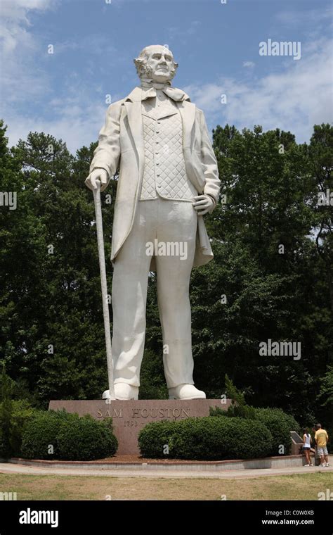 Sam Houston statue Stock Photo - Alamy