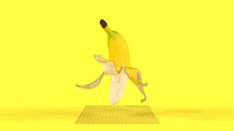 Hilarious and Surprising Bananas GIFs – Fubiz Media | Cool animated gifs, Banana art, Art films