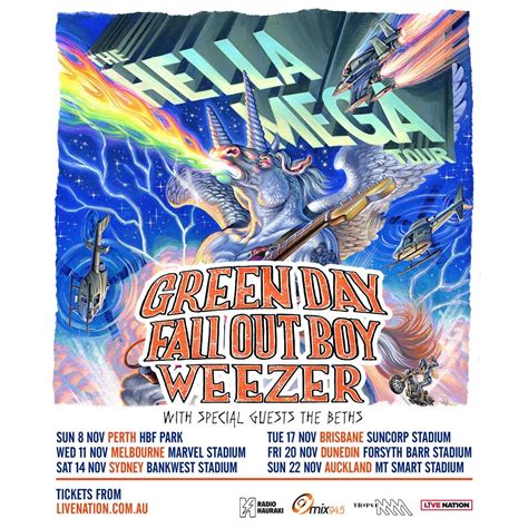 IT’S OFFICIAL: The Hella Mega Tour is Coming to Australia!! – Wall Of Sound