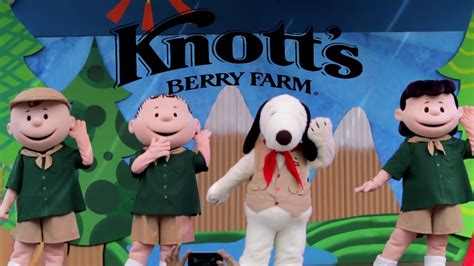 Camp Snoopy Theater Knotts Berry Farm 2018 - YouTube