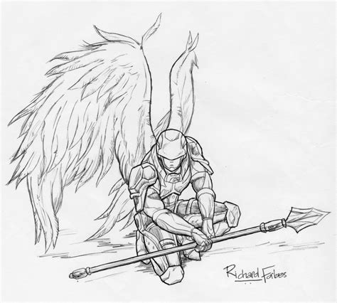 Angel Warrior by rozhvector on DeviantArt