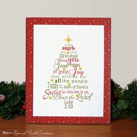 CANVAS PRINT Christmas Tree with Luke by SignsofFaithCreation Art ...