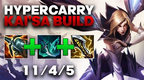 Kai'Sa ADC Gameplay - The Best Kai'Sa Build In Patch 11.14 | League of ...