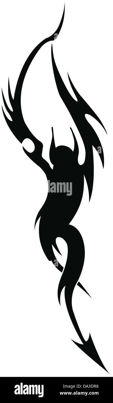 tattoo - the devil Stock Photo - Alamy