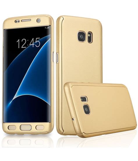 Samsung Galaxy J7 Prime Plain Cases Sami - Golden - Plain Back Covers Online at Low Prices ...