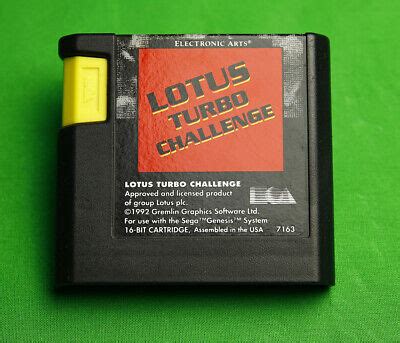 Lotus Turbo Challenge • Sega Genesis/Mega Drive System/Console ...