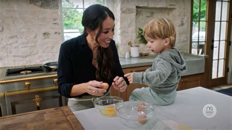 Watch Joanna Gaines Get a (Super Cute!) Surprise Helper, 2-Year-Old Son Crew, in Magnolia ...