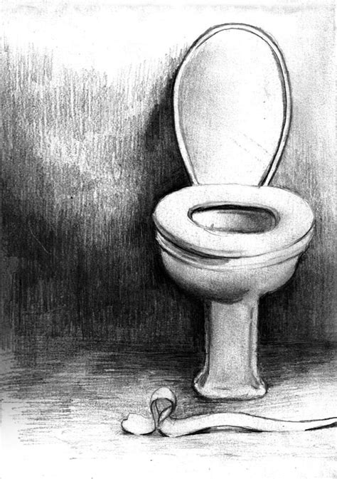 Toilet Drawing by Di Fernandes | Fine Art America