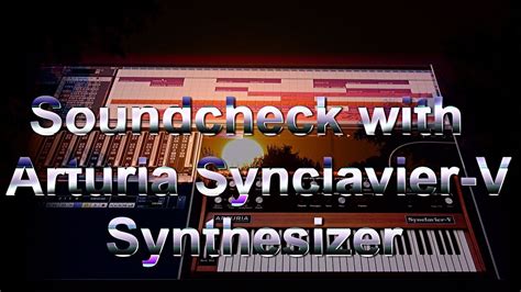 Soundcheck with Arturia Synclavier-V 🎹 Big VST Synthesizer 🎹 - YouTube