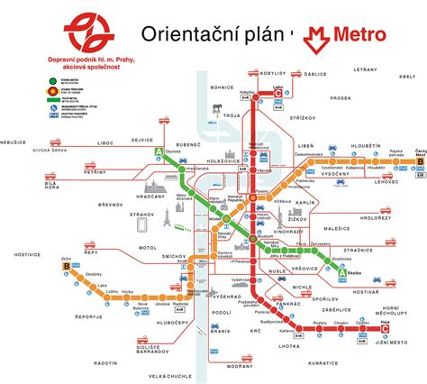 Prague Districts and Transportation: Prague metro | Prague City ...