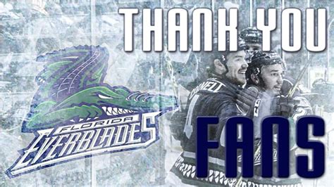 Thank You Fans! | Florida Everblades