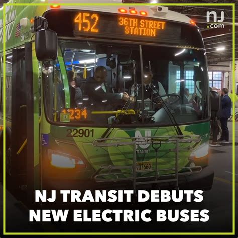 NJ Transit unveils new electric bus fleet | All aboard! NJ Transit just unveiled its new ...