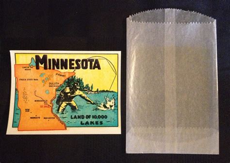 Minnesota Land of 10000 Lakes travel decal by EtonnesVintageFinds