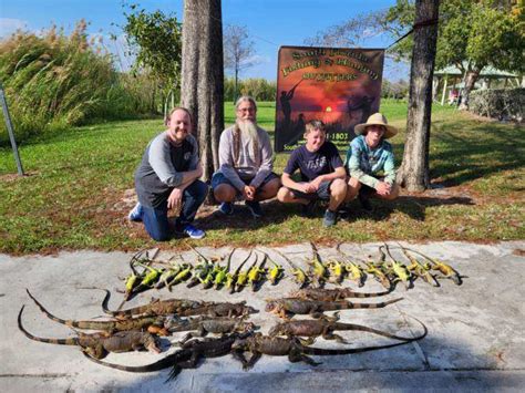 Iguana Hunting Trip with over 30 Iguanas | South Florida Fishing And ...