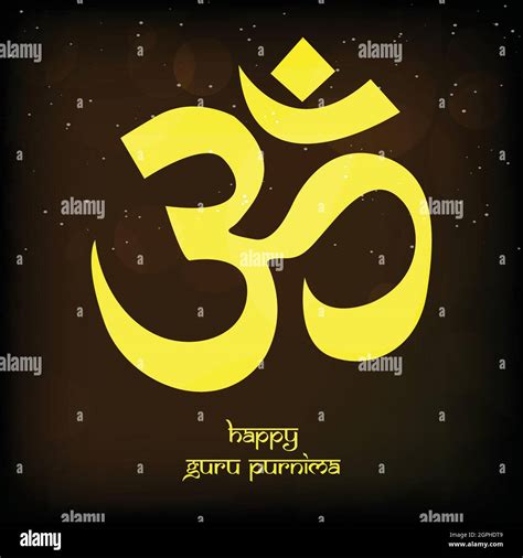 Guru Purnima Hindu Festival Background Stock Vector Image & Art - Alamy