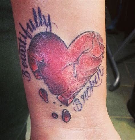 Broken Heart Tattoos Designs, Ideas and Meaning - Tattoos For You