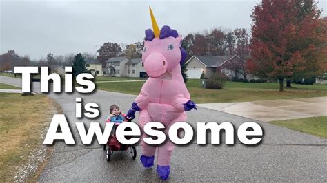 The BEST Unicorn Costume Ever - YouTube