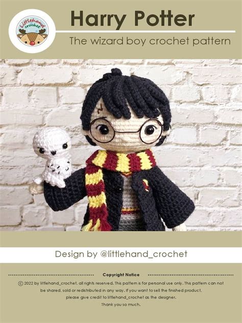 Free harry potter crochet patterns – Artofit