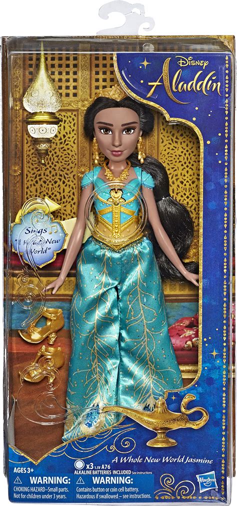 Buy Disney Singing Jasmine Doll with Outfit & Accessories, Inspired by ...