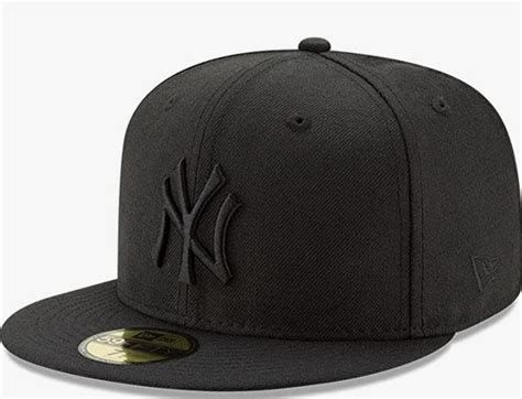 MLB Black on Black Logo - Fitted 59fifty from New Era Cap