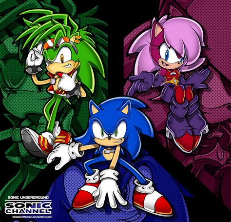 Sonic Underground - Sonic Channel by ShadowLifeman on DeviantArt