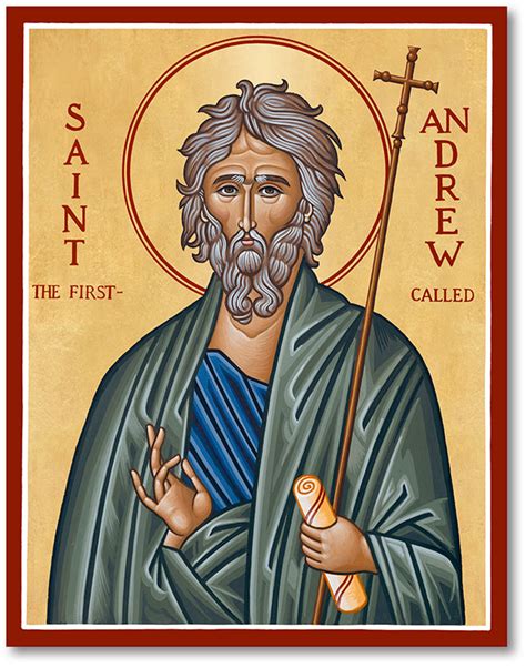 Men Saint Icons: St. Andrew Icon | Monastery Icons