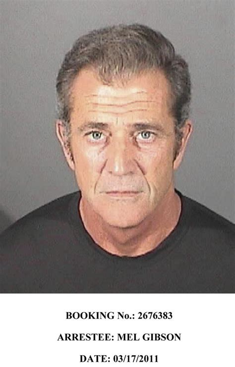 Famous Celebrity Mug Shots! Ever Seen Your Favourite Star like This? [ Mel Gibson, Celebrity ...