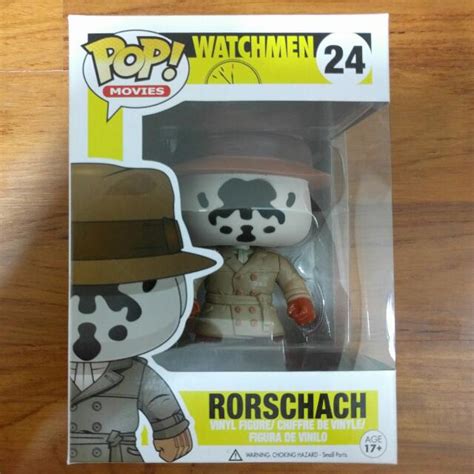 Rorschach Funko Pop! Vinyl DC Movies Watchmen Retired Rare, Toys & Games on Carousell