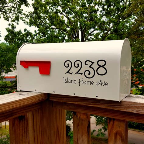 Guttenberg Mailbox Decals – Newmerals