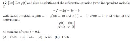 Homogeneous second order differential equation problem - Mathematics Stack Exchange