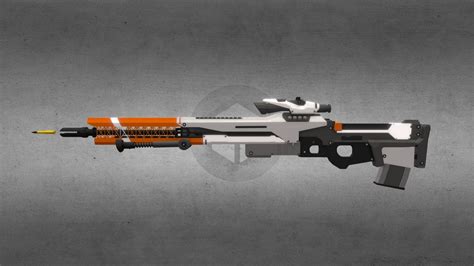 Sci-fi Sniper Rifle - 3D model by Vladek (@vladek27) [a2c4373] - Sketchfab