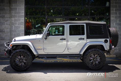 Jeep Wrangler with 20in Black Rhino Sierra Wheels exclusively from Butler Tires and Wheels in ...