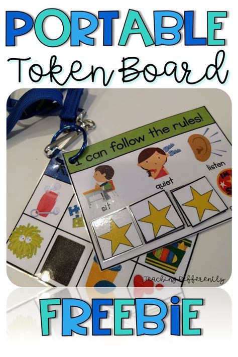 Portable Token Board | Token board, Preschool behavior, Special ...