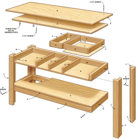 Simple Workbench Plans (DIY)