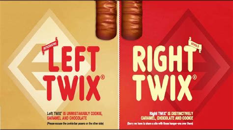 LEFT VS. RIGHT Twix Review - YouTube