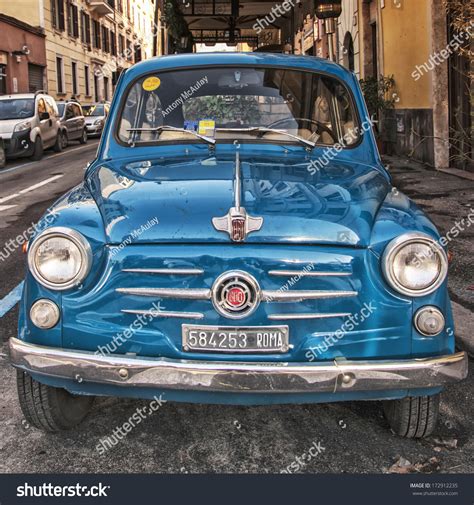 Rome Jan 07italian Classic Fiat 600 Stock Photo 172912235 | Shutterstock