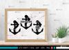 Anchor Monogram, Anchor Silhouette, Anchor SVG, Rope, Rope Anchor, Nautical, Ship, Navy, Boat ...