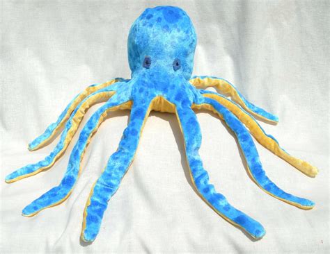 Giant Octopus Stuffed Animal - octopus stuffed animal toy / upcycled ...