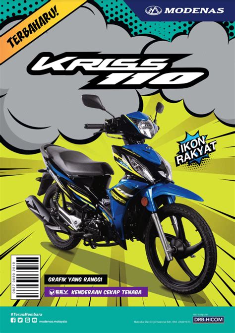 Modenas Kriss 110 - Motosing | MOTOSING