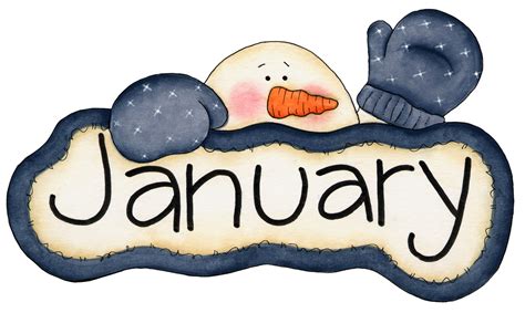 google clipart for january - Clipground