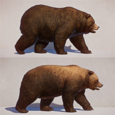 Grizzly Bear Remaster and New Variants (1.10) at Planet Zoo Nexus ...