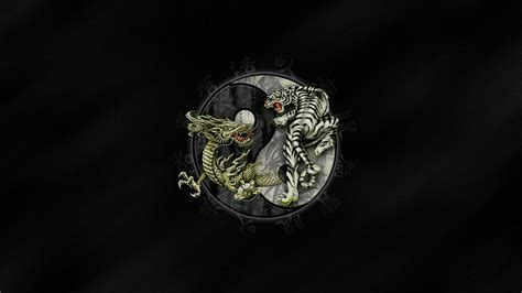 Yin Yang Dragon Tiger Wallpapers - Wallpaper Cave