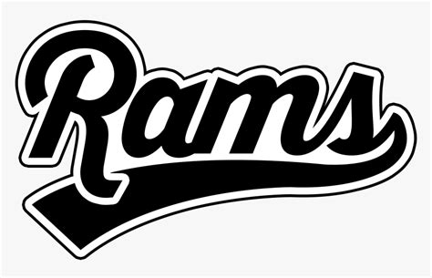 Rams Logo Png - La Rams Logo Svg Free, Transparent Png - kindpng